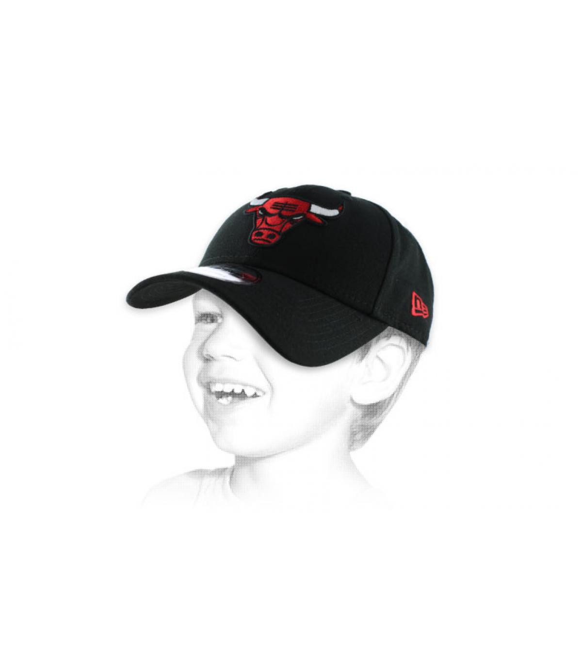 Black Bulls casquillo del niño Cap Enfant Chicago Bulle The League team